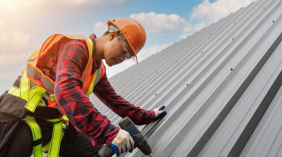 Professional metal roof installation in Chalk Hill, PA